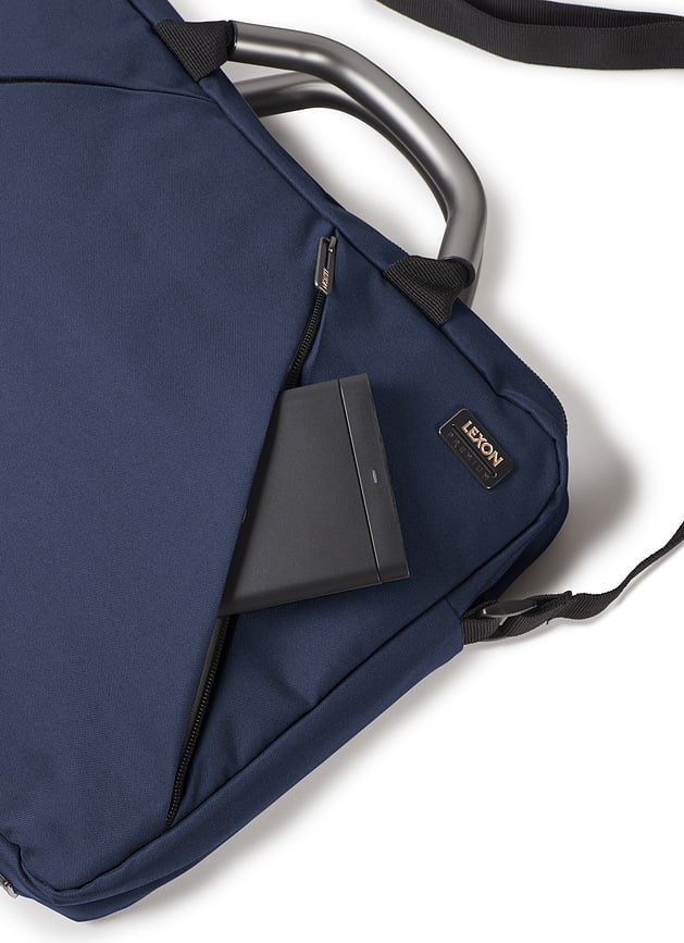 Maletín para portátil y documentos Premium+, talla M, negro