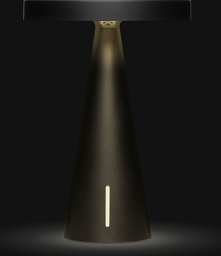 Mano Distributeur de Gel Désinfectant, doré