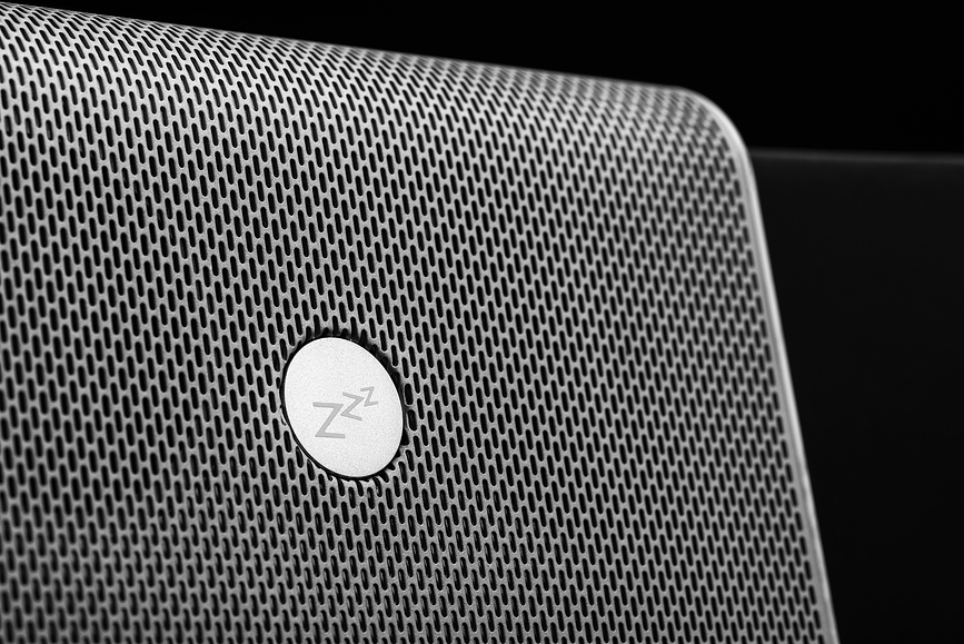 Miami Time Radio sa satom bijeli mramor