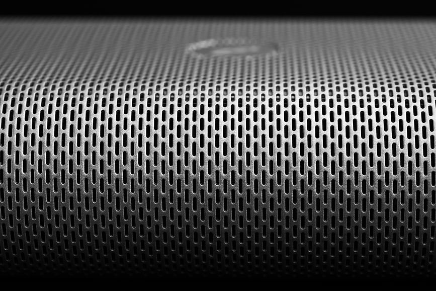 Miami Time Radio z budilko, bel marmor