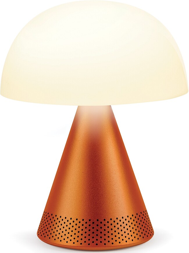 Mina Audio L Φωτιστικό LED, με ενσωματωμένο ηχείο bluetooth, αλουμινίου