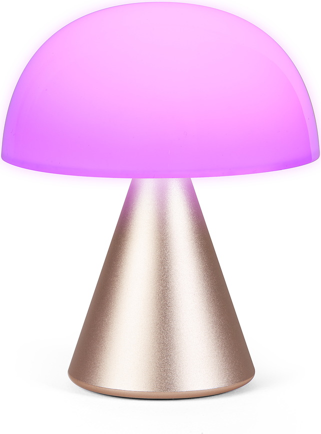 Mina M Lampa LED tamnozelena