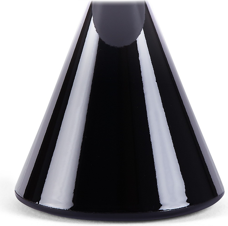 Mina Lampa LED mini sjajna crna plastična