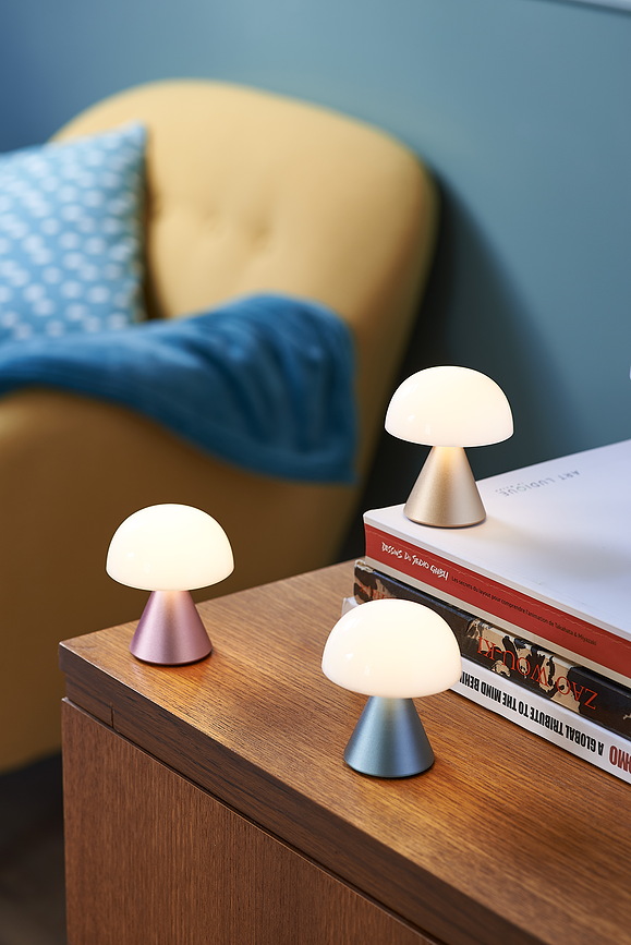 Mina Lampe LED mini, jaune clair