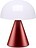 Mina Lampe LED taille L, rouge foncé