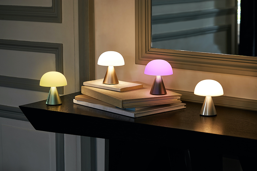 Mina Lampe LED M, vert foncé