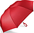 Minihook Parapluie pliant, rouge