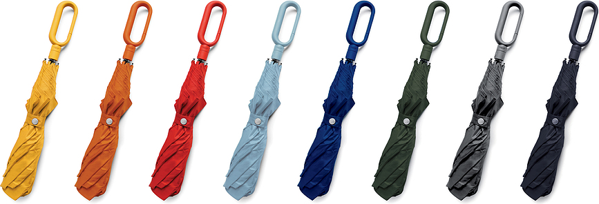 Minihook Parapluie pliant, rouge