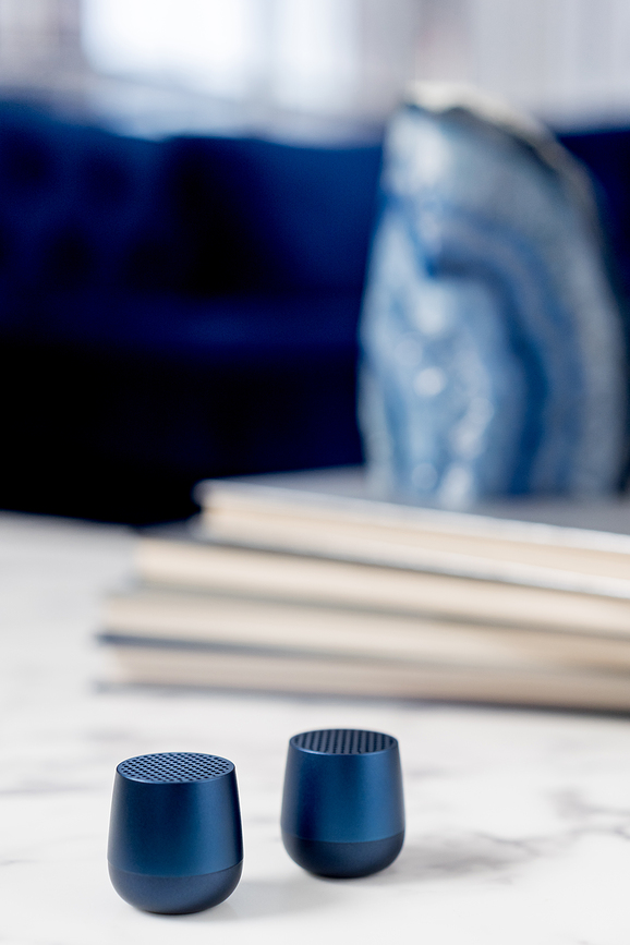 Mino+ Ηχείο, αλουμινένιο, ανοιχτό μπλε