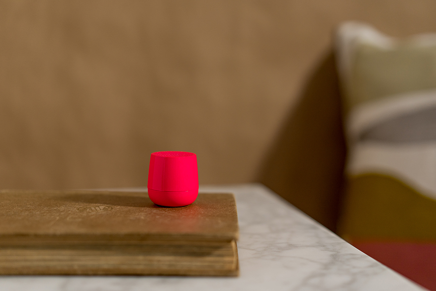 Mino+ Enceinte, rose, Glossy