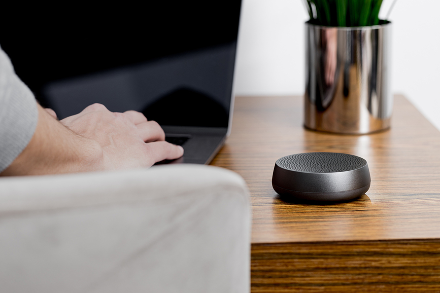 Mino L Ηχείο κόκκινο, αλουμινένιο