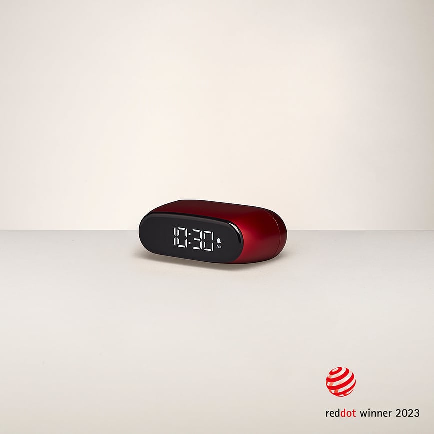 Minut Budilica tamnocrvena