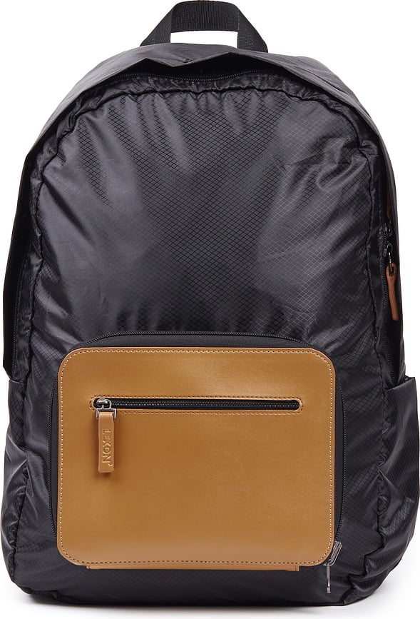 Mochila plegable Packable, negra