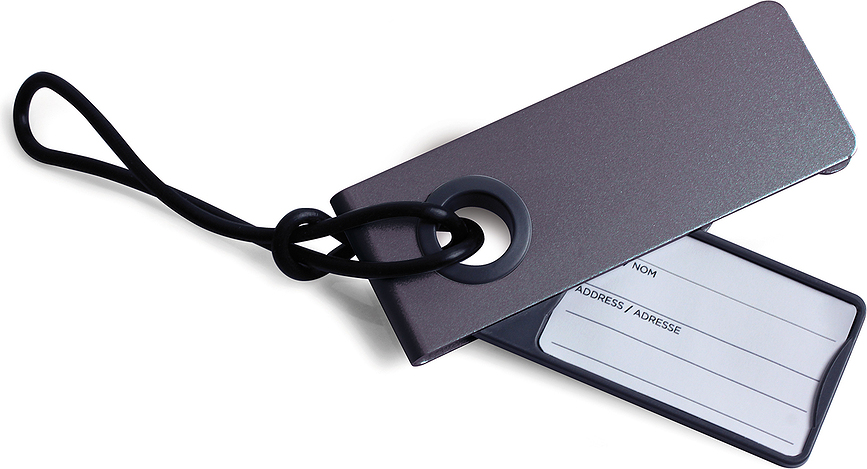 Neo Étiquette de Bagage, anthracite