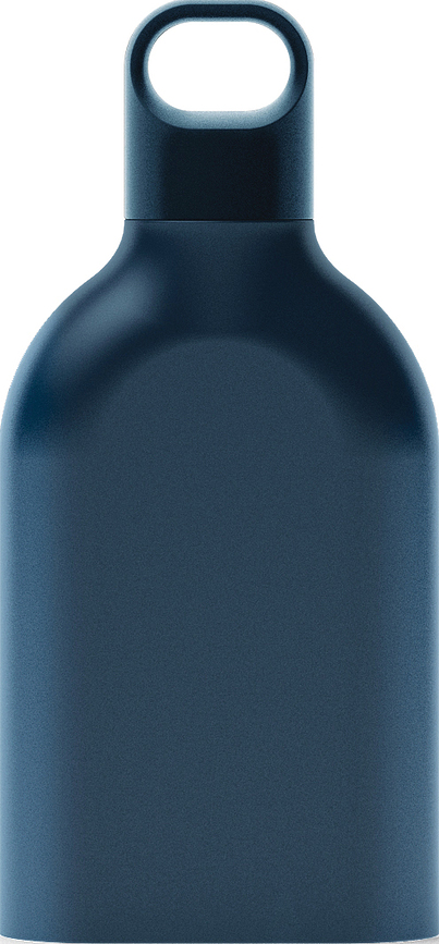 Nomaday Bouteille avec stérilisateur UV, bleu foncé