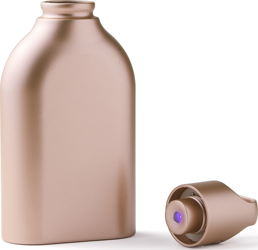 Nomaday Bouteille avec purificateur UV, rouge foncé