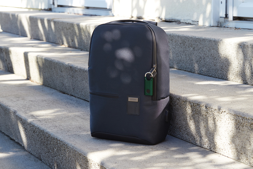 Nomaday Cadenas à empreinte digitale, bleu marine