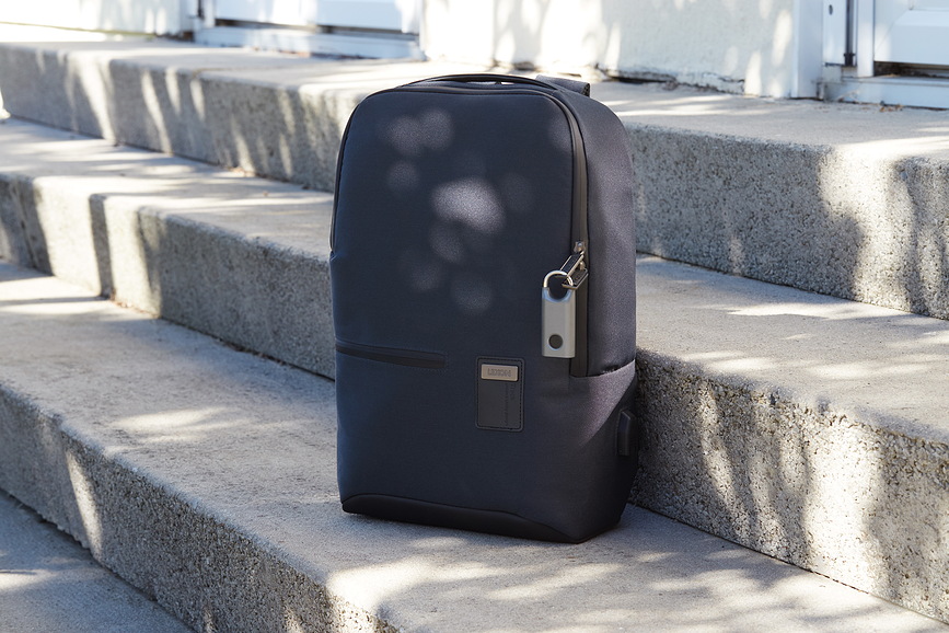 Nomaday Cadenas à empreinte digitale, bleu marine