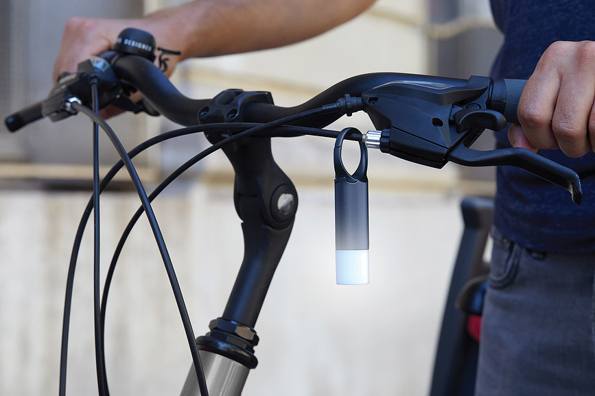 Nomaday Flash Porte-clés LED, noir