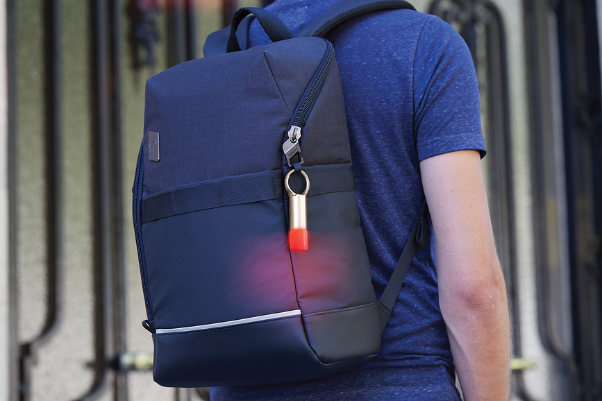 Nomaday Flash Porte-clés LED, noir