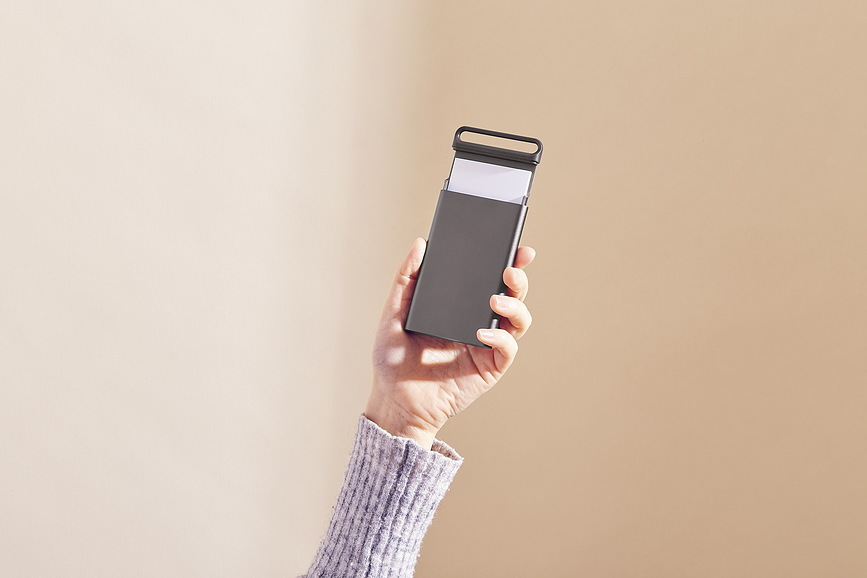 Nomaday Porte-cartes de visite, bleu foncé