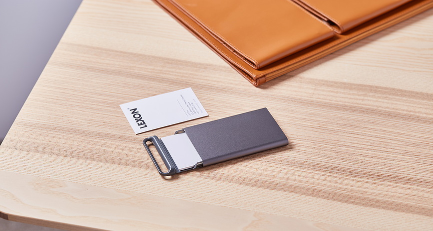 Nomaday Porte-cartes de visite, bleu foncé