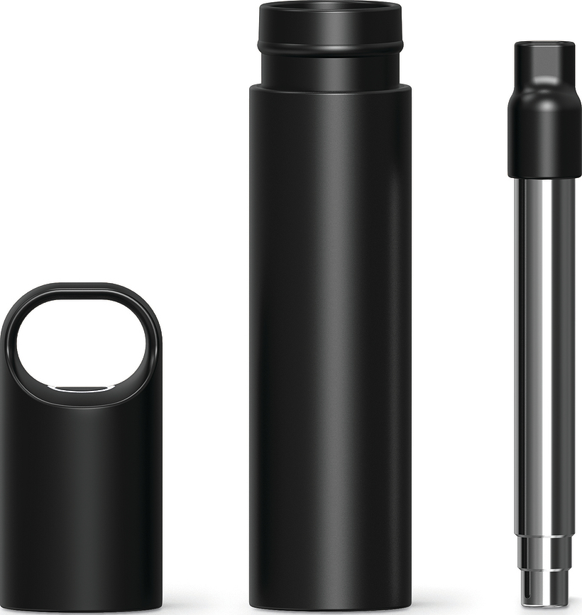 Nomaday Slamka s UV dezinfektorom crna Set od 3 dijela