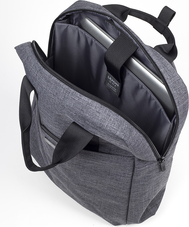 One Sac à Dos pour Ordinateur Portable, gris