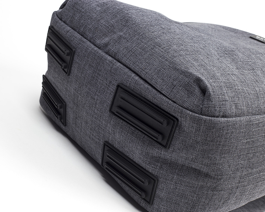 One Sac à Dos pour Ordinateur Portable, gris