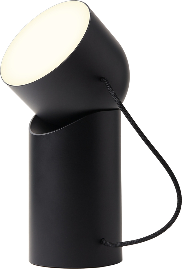 Orbe Lampe sans fil, noire