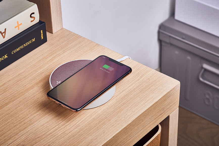 Oslo Energy Chargeur sans fil, gris