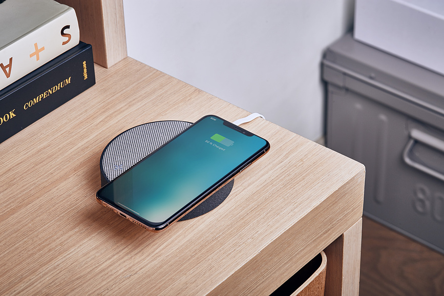 Oslo Energy Chargeur sans fil, gris