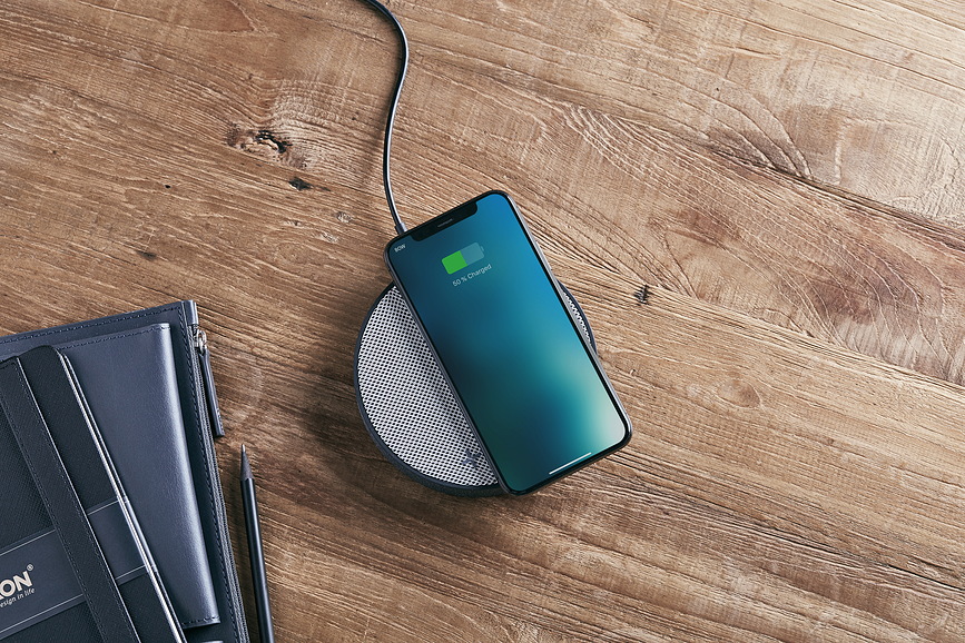 Oslo Energy Chargeur sans fil, gris