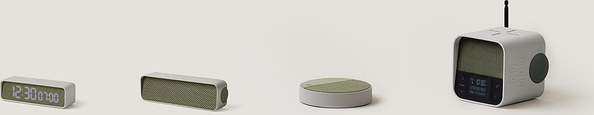 Oslo Sound Zvučnik sivi