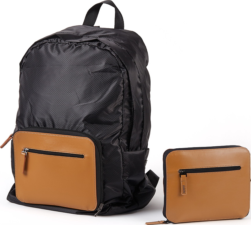 Packable Ruksak sklopivi smeđi