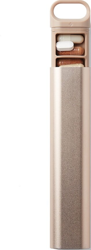 Pastillero Nomaday, dorado