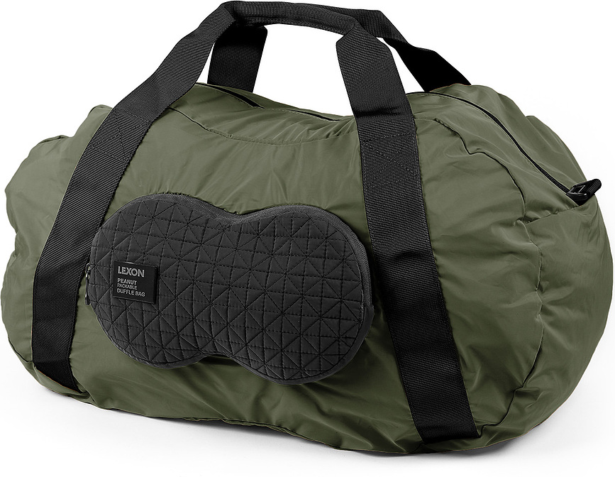 Peanut Duffle Sac Duffle, grand, pliable, kaki