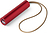 Powerbank Fine Tube II raudonos spalvos 3000 mAh
