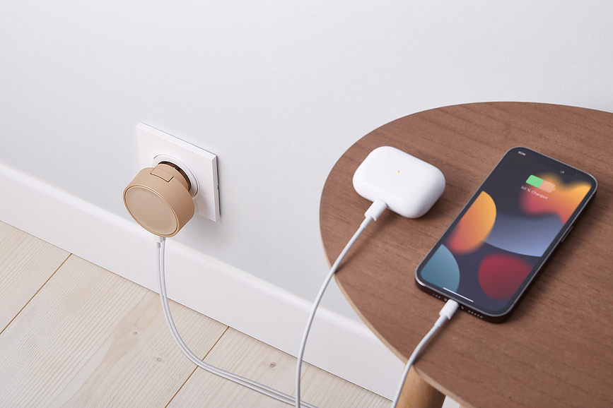 Poweron Punjač Baterija bijeli