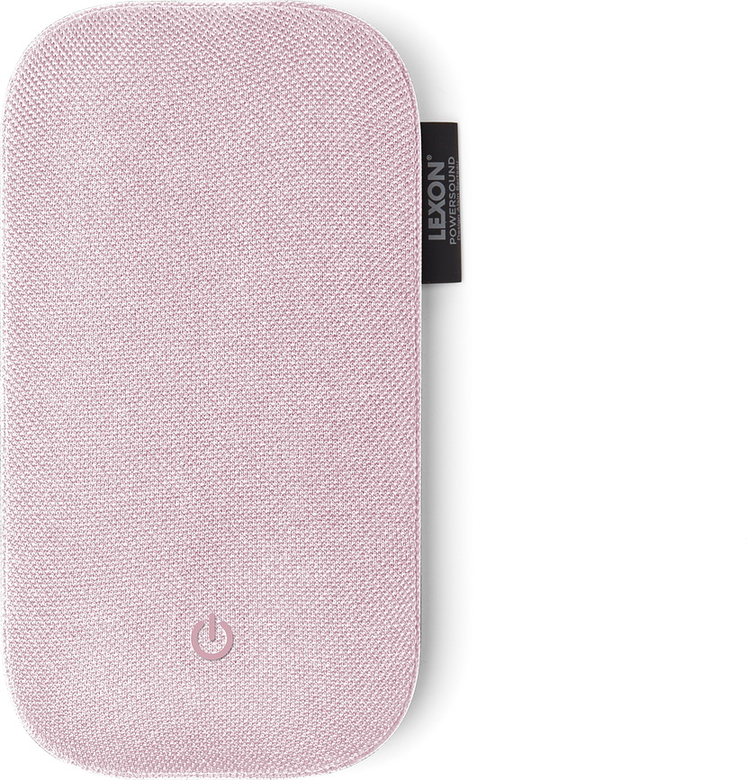 Powersound Polnilnik brezžični z zvočnikom, roza