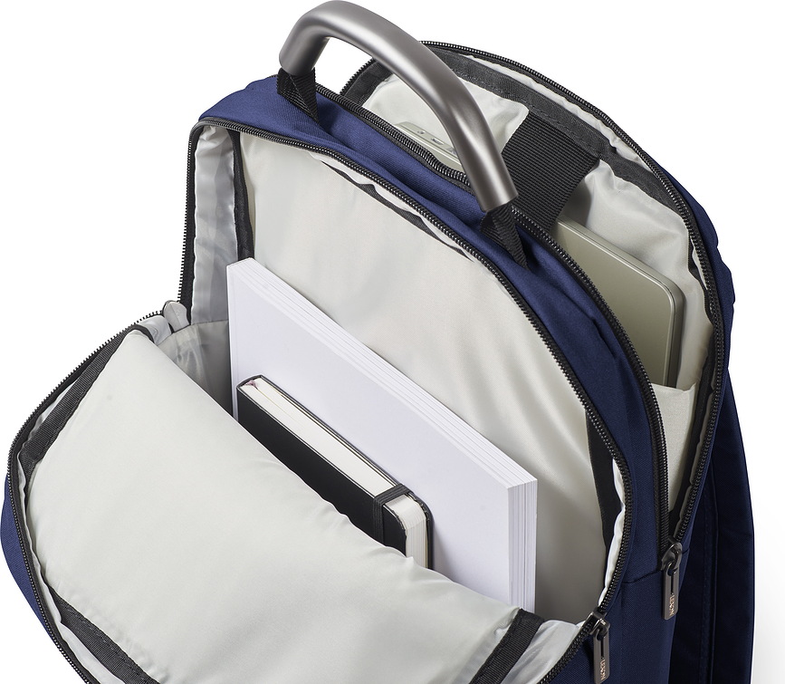 Premium+ Double Sac à Dos pour Ordinateur Portable 15-16 pouces, gris