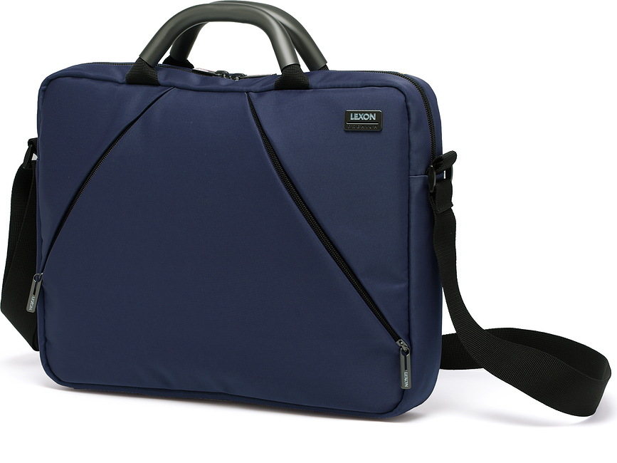 Premium+ Laptop and document bag M blue