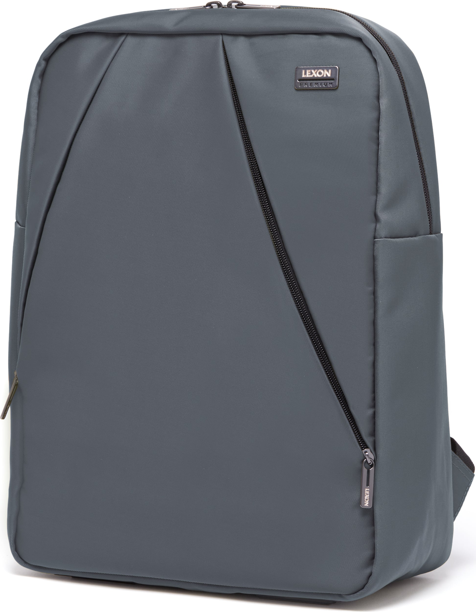 Premium+ Slim Laptop-Rucksack 13-14 grau