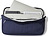 Premium+ Slim Sacoche pour ordinateur portable et documents, bleue