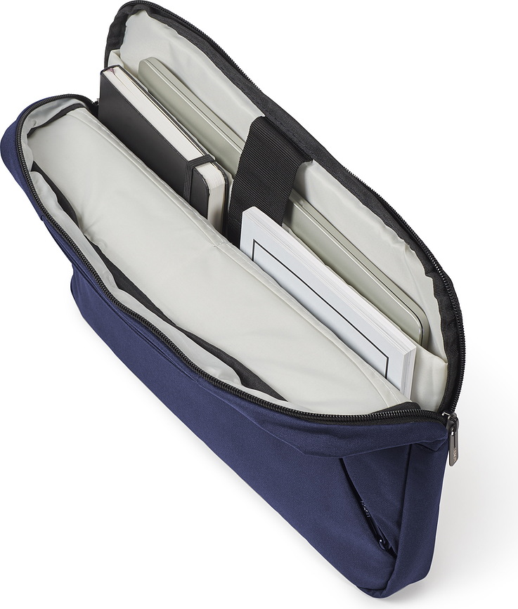 Premium+ Torba Slim za laptop i dokumente crna