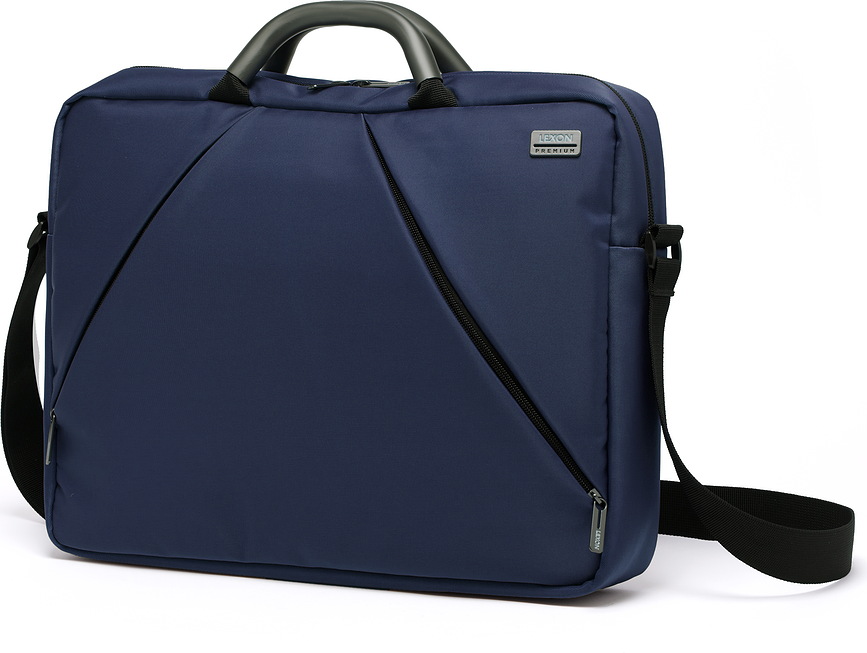 Premium+ Τσάντα για Laptop και Έγγραφα, L, μπλε