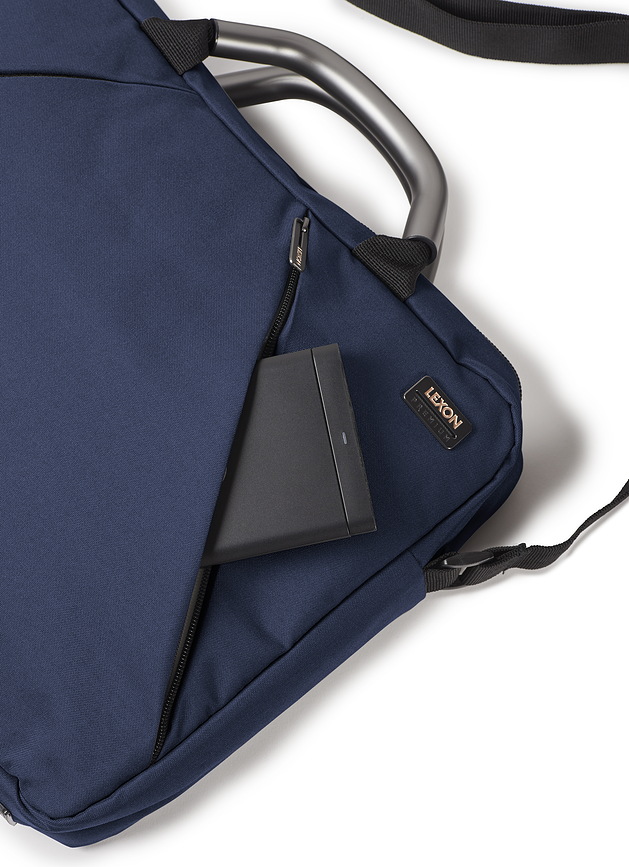 Premium+ Τσάντα για Laptop και Έγγραφα, μέγεθος Μ, μαύρη