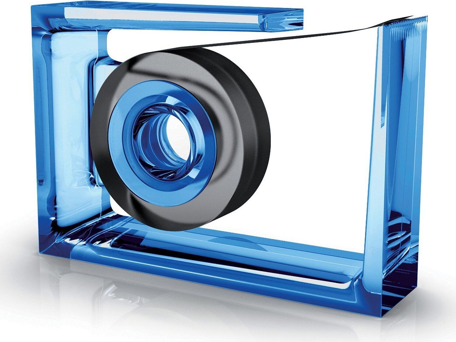 Roll Air Klebebandspender blau