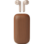 Słuchawki bezprzewodowe Speakerbuds camel z głośnikiem bluetooth