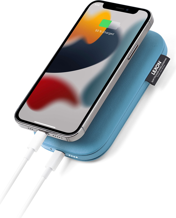 Softpower Chargeur Sans Fil, rouge